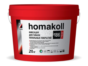 Сопутствующие материалы Homakoll 186 Prof Клей фиксация. Морозостойкая Водно-дисперсионный клей-фиксация Homakoll 186 Prof 20 кг морозостойкий фото 1 | FLOORDEALER